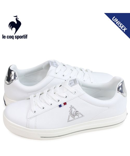 ルコック スポルティフ Le Coq Sportif スニーカー テルナ バウンド コート メンズ レディース Teluna Bound Court ホワイト ルコックスポルティフ Lecoqsportif Magaseek