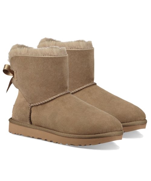 UGG(UGG)/UGG アグ ムートン ブーツ ミニ ベイリー ボウ 2 MINI BAILEY BOW 1016501 レディース/ANTILOPE