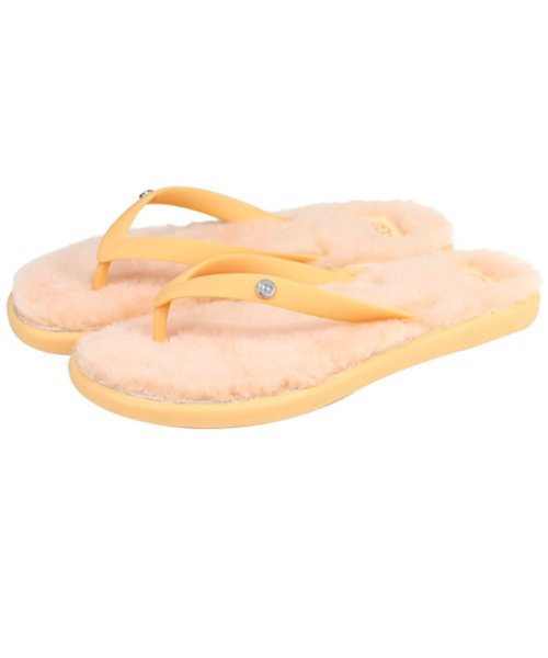 Ugg アグ サンダル ビーチサンダル フラッフィー 2 レディース ファー Womens Fluffie 2 Flip Flop ブラック グレー ライト グ アグ Ugg Magaseek