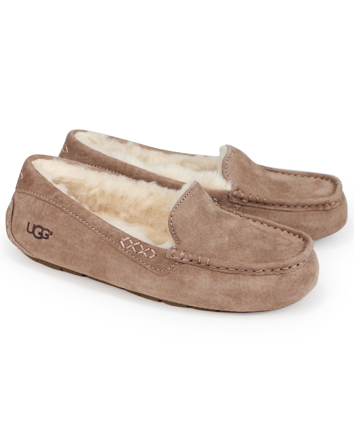 UGG アグ WOMENS ANSLEY モカシン アンスレー スリッポン ムートン