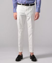 TOMORROWLAND MENS(TOMORROWLAND MENS)/コットンストレッチピースダイ スリムテーパードパンツ SLIM TAPER Vardhman/11ホワイト