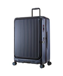 CARGO(カーゴ)/カーゴ スーツケース 100L Lサイズ フロントオープン ストッパー付き 軽量 大型 大容量 エアレイヤー CARGO cat738ly キャリーケース/ブルー