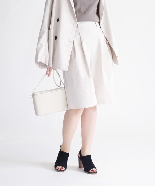 セール ポリエステルリネンショートパンツ シップス ウィメン Ships Women Magaseek