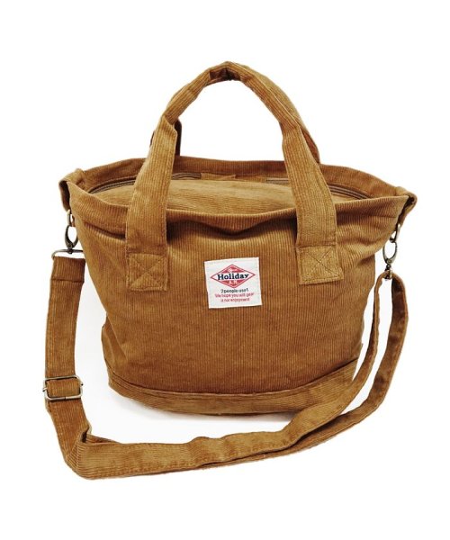 バッグ ショルダーバッグ トートバッグ レディース メンズ 2way コーデュロイ 布製 布 Holidaya M ホリデーエーエム Holiday A M Magaseek
