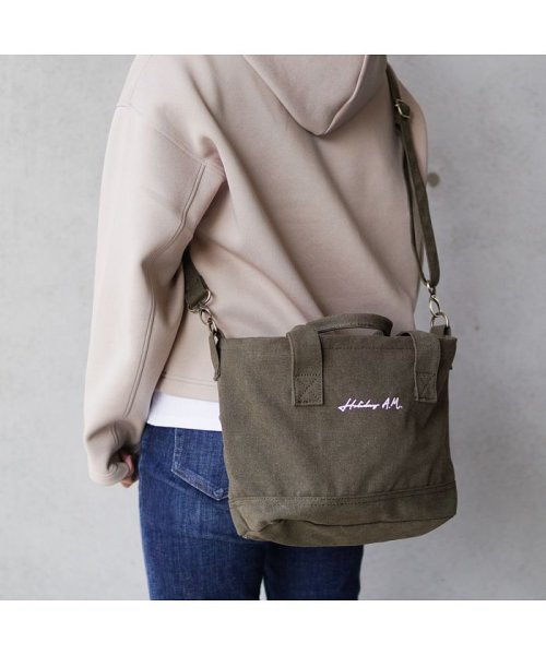 セール バッグ 2way ショルダーバッグ トート レディース メンズ キャンバス 帆布 ランチバッグ Holidaya M ホリデーエーエム Holiday A M Magaseek