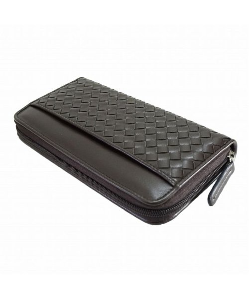 セール】メンズ 財布 編み込み 長財布 メッシュ ラウンド ウォレット キーズ Keys(503029665) | キーズ(Keys) - MAGASEEK