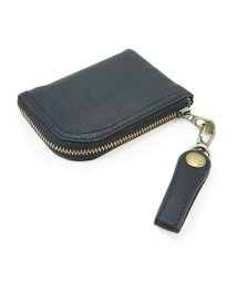 Keys(キーズ)/財布 コインケース　L字型 キーリング・カード入れ付き メンズ レディース キーズ Keys/ブラック