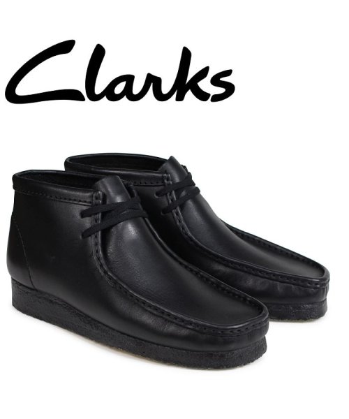 クラークス オリジナルズ Clarks Originals ワラビー ブーツ メンズ Wallabee Boot Mワイズ ブラック クラークス Clarks Magaseek