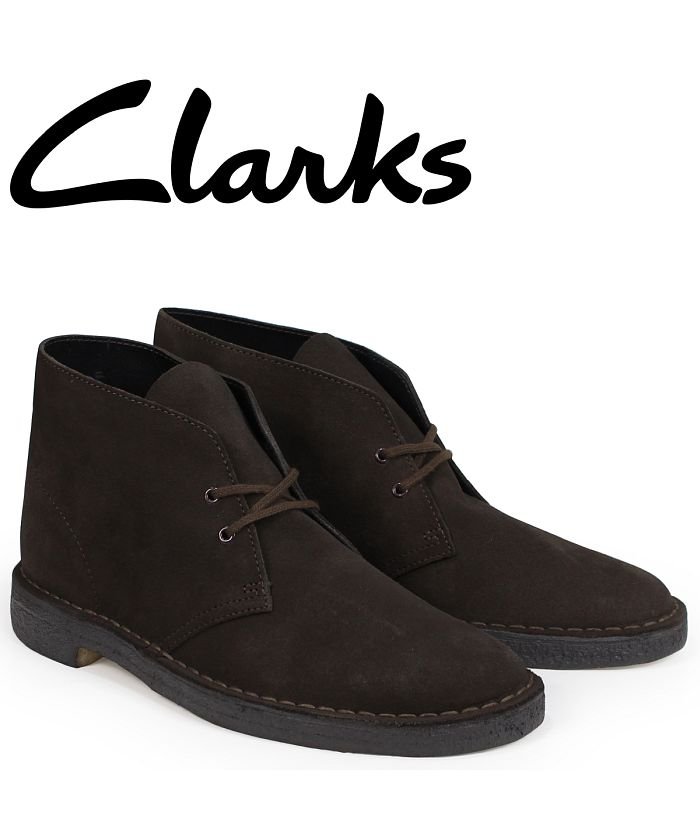 クラークス Clarks デザートブーツ メンズ Desert Boot ダークブラウン 予約商品 1 21頃入荷予定 追加入荷 クラークス Clarks Magaseek