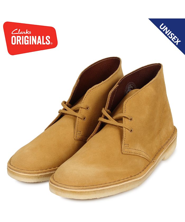 クラークス オリジナルズ Clarks Originals デザートブーツ メンズ レディース DESERT BOOT スエード ブラウン  26144231