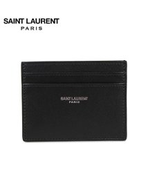 SAINT LAURENT PARIS/サンローラン パリ SAINT LAURENT PARIS パスケース カードケース ID 定期入れ メンズ 本革 YSL CREDIT CARD CASE ブ/503018031