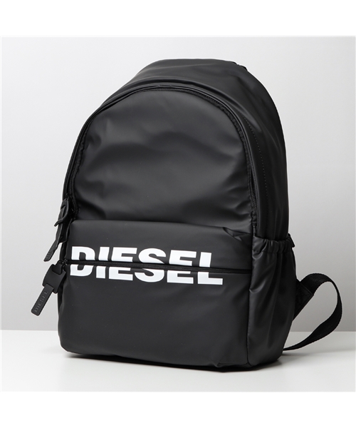【DIESEL(ディーゼル)】X06285 P1705 F－BOLD BACK II バックパック リュック ロゴ 鞄 T8013/ブラック メンズ