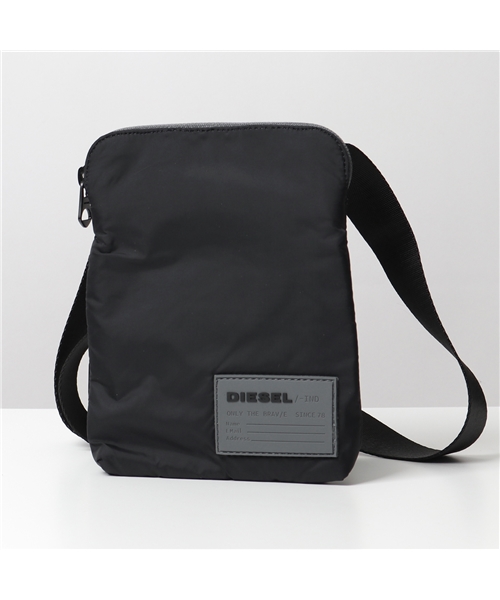 【DIESEL(ディーゼル)】X06343 PR230 F－DISCOVER CROSS サコッシュ ショルダーバッグ ポシェット 鞄  T8013/ブラック メ