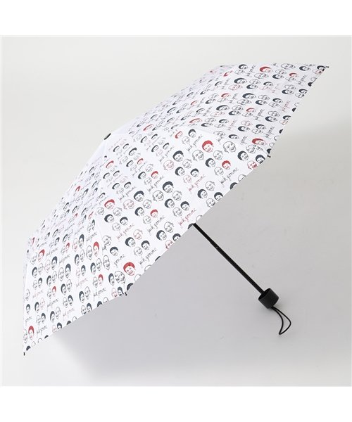 jack gomme(ジャックゴム)/【jack gomme(ジャックゴム)】1734 PARAPLUIE 折り畳み傘 雨傘 パラソル 雨具 BleuBlancRouge レディース/ホワイト