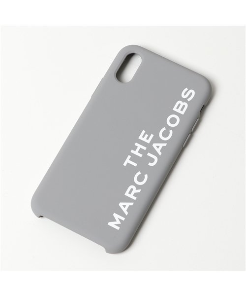  Marc Jacobs(マークジェイコブス)/【MARC JACOBS(マークジェイコブス)】M0015902 カラー4色 Silicone iphoneX/XS専用ケース ジャケット型 スマホ スマートフ/グレー