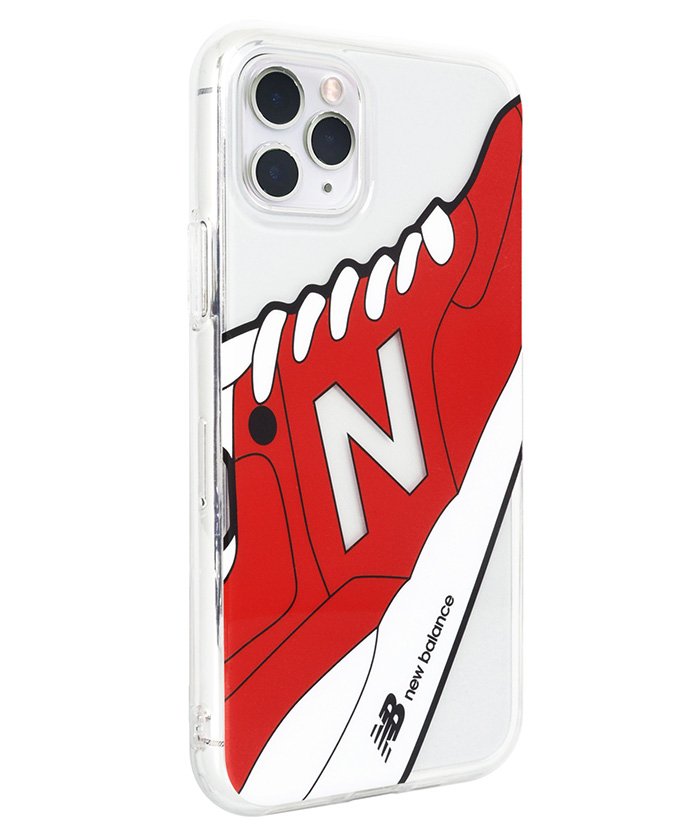 セール Iphoneケース Iphone11pro ニューバランス New Balance Tpuクリアケース スニーカー レッド Iphone11pro エムファクトリー Mーfactory Magaseek