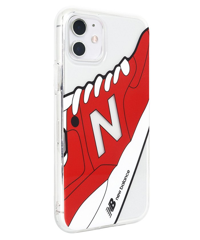 2 Iphone 11 New Balance Tpuクリアケース スニーカー レッド エムファクトリー Mーfactory Magaseek