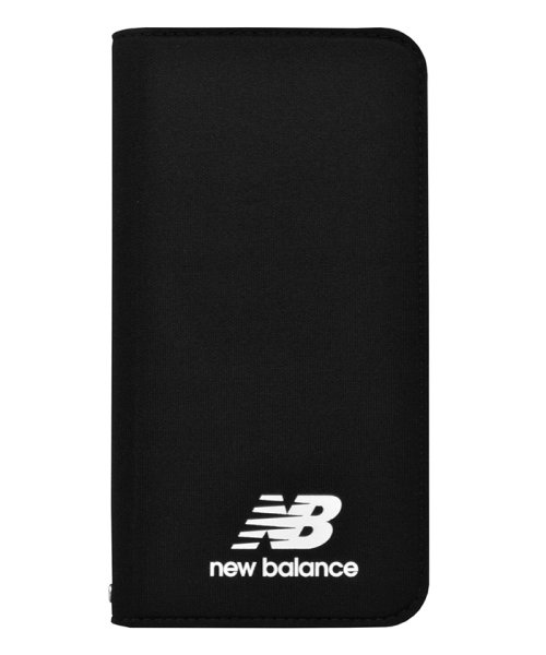 new balance(ニューバランス)/iphone ケース iPhoneXR ニューバランス New Balance シンプル手帳ケース ブラック アイフォンケース iphonexr/ブラック