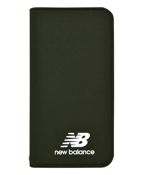 new balance(ニューバランス)/iphone ケース iPhoneXR ニューバランス New Balance シンプル手帳ケース カーキ アイフォンケース iphonexr/カーキ