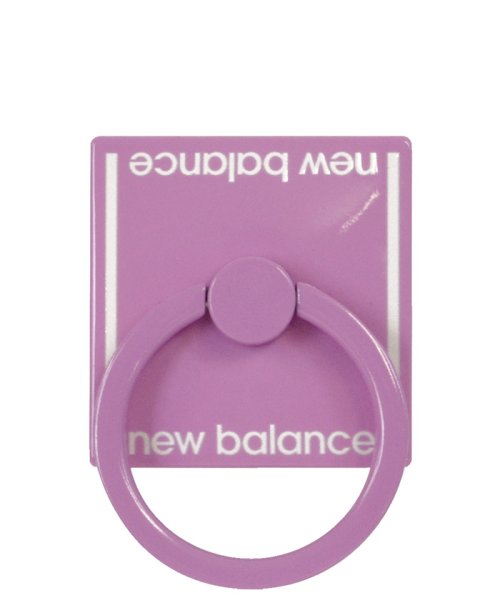 new balance(ニューバランス)/スマホリング スマホスタンド ニューバランス New Balance ベーシック ピンク iphone xperia galaxy 多機種対応/ピンク