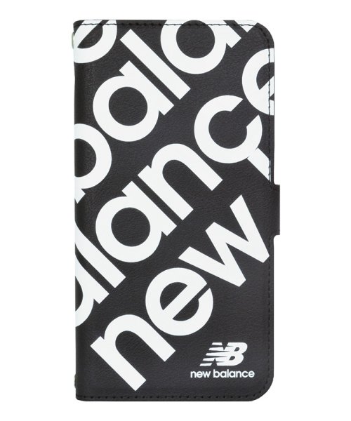 new balance(ニューバランス)/スマホケース ニューバランス New Balance スタンプロゴ ブラック iphone xperia galaxy 多機種対応/ブラック