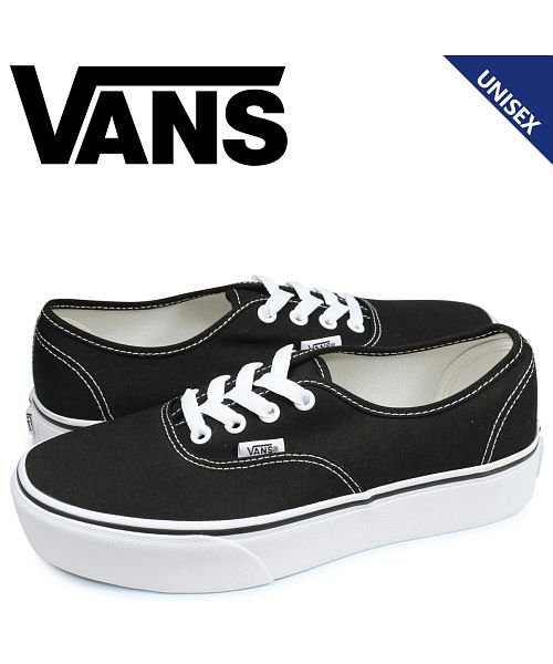 VANS ヴァンズ オーセンティック スニーカー メンズ レディース バンズ 厚底 AUTHENTIC PLATFORM 2.0 ブラック 黒  VN0A3AV8(503004319) | ヴァンズ(VANS) - MAGASEEK