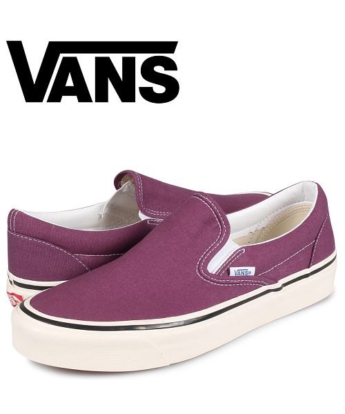 Vans バンズ スリッポン スニーカー メンズ ヴァンズ Classic Slip On 98 Dx パープル Vn0a3jexv9m
