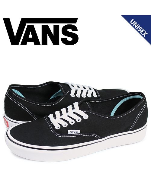 VANS(ヴァンズ)/VANS ヴァンズ オーセンティック スニーカー メンズ レディース バンズ COMFYCUSH AUTHENTIC ブラック 黒 VN0A3WM7VNE/シルバー