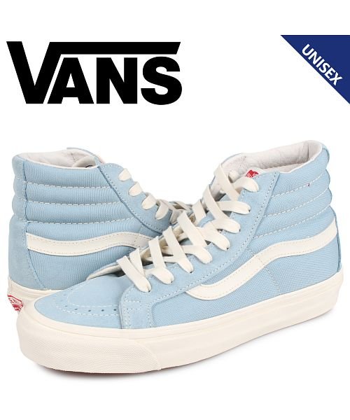 セール Vans ヴァンズ Og Sk8 Hi Lx スニーカー メンズ レディース スケートハイ ブルー Vn0a4bvbvz5 12 13 新入荷 ヴァンズ Vans Magaseek