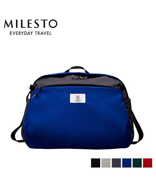ミレスト Milesto バッグ ショルダーバッグ メンズ レディース Trot Shoulder Bag L ブラック ライト グレー ネイビー ブルー グリ ミレスト Milesto Magaseek