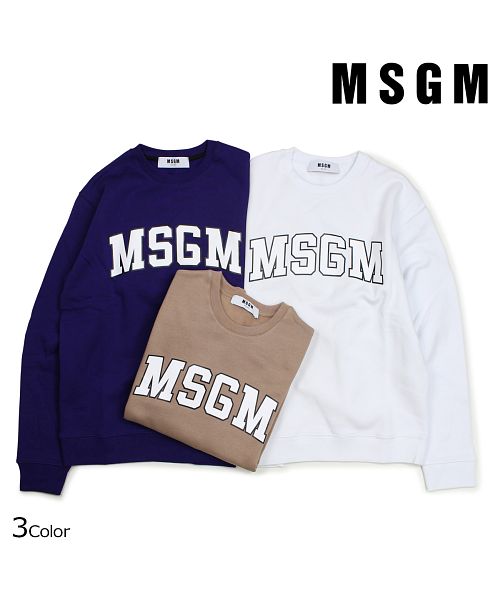 MSGM エムエスジーエム トレーナー スウェット レディース LONG