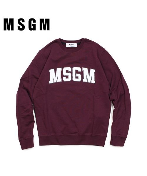 セール Msgm エムエスジーエム トレーナー スウェット レディース Long Sleeved Shirts ワインレッド Mdm163 エムエスジーエム Msgm Magaseek
