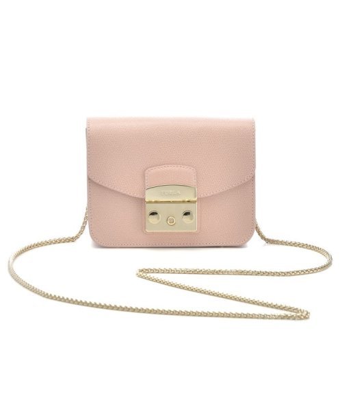 FURLA(フルラ)/【FURLA】METROPOLIS MINI CROSSBODY/ピンクベージュ