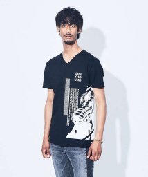 5351POURLESHOMMES(5351POURLESHOMMES)/グレイハウンド　半袖Tシャツ/ブラック