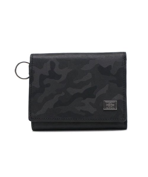 PORTER(ポーター)/ポーター ワンダー ウォレット 342－06038 三つ折り財布 ミニ財布 吉田カバン PORTER WONDER WALLET 本革/ブラック