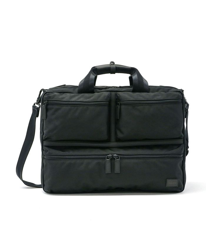 吉田カバン ポーター ビジネスバッグ 大容量 PORTER BOND ボンド 2WAY OVERNIGHT BRIEFCASE 日本製  859－05604