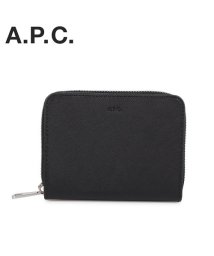 A.P.C./A.P.C. アーペーセー 財布 二つ折り メンズ EMMANUEL ZIP WALLET ブラック 黒 PXBJQ－H63087 [1/21 新入荷]/503014937