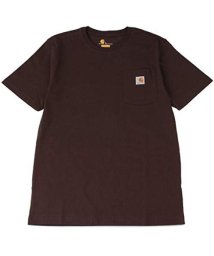 Carhartt(カーハート)/カーハート carhartt Tシャツ 半袖 メンズ ポケット ポケT WORKER POCKET S/S T－SHIRTS ブラック ホワイト グレー ネイビ/ダークブラウン