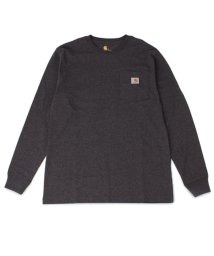 Carhartt(カーハート)/カーハート carhartt Tシャツ メンズ 長袖 ロンT WORKER POCKET LS T－SHIRTS K126/チャコールグレー