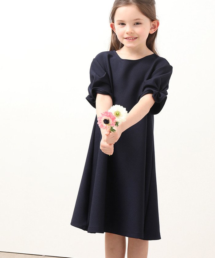 セール Rope Picnic Kids 梨地ダブルクロスワンピース ロぺピクニックキッズ Rope Picnic Kids Magaseek