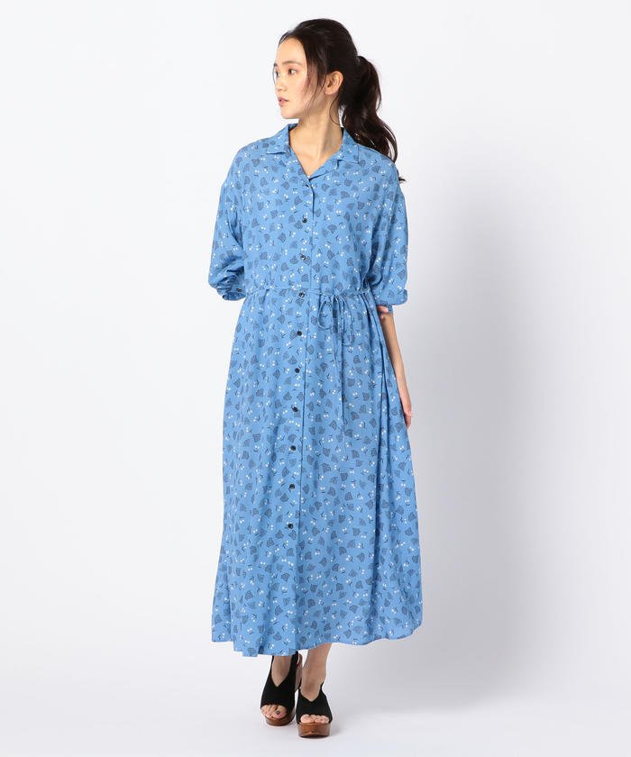 セール Deveaux デヴォー プリントワンピース ノーリーズ Nolley S Magaseek