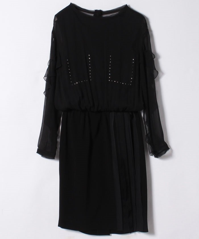 セール シルクシフォンヨーリューワンピース ランバンコレクション レディス Lanvin Collection Magaseek