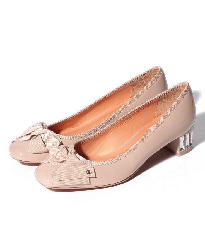 ビジューヒールリボンパンプス ランバンオンブルー シューズ Lanvin En Bleu Shoes Magaseek