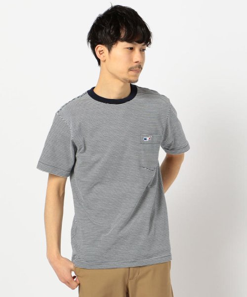 NOLLEY’S goodman(ノーリーズグッドマン)/【TVドラマ着用】クジラワッペンTee/ネイビー系3