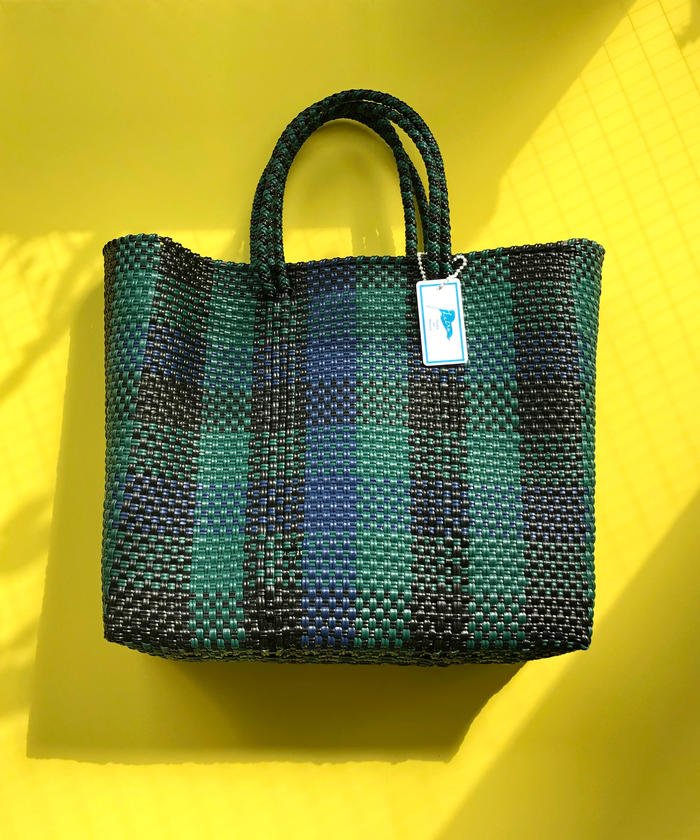 Letra レトラ 3カラーチェックメルカドバッグ S フレディレピ Fredy Repit Magaseek Letra レトラ 3カラーチェックメルカドバッグ S フレディレピ Fredy Repit Magaseek