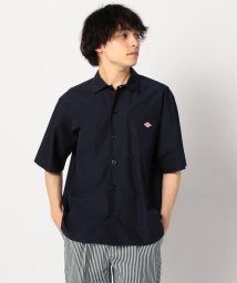GLOSTER(GLOSTER)/DANTON/ダントン コットンポプリン ワイドシャツ #JD－3609/ネイビー