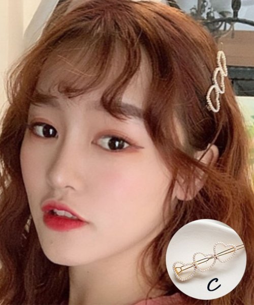 セール 30 Off ヘアアクセサリー ヘアピン パールへアクリップ バレッタ 髪どめ 髪留め 結婚式 幾何モチーフ セイヘイショップ Seiheishop Magaseek