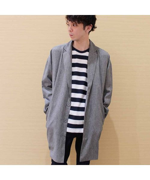セール Sj49 101 102 メンズ コート チェスターコート ステンカラーコート ロング丈 無地 Shi Jyoman アメカジ ネクストウォール Next Wall Magaseek