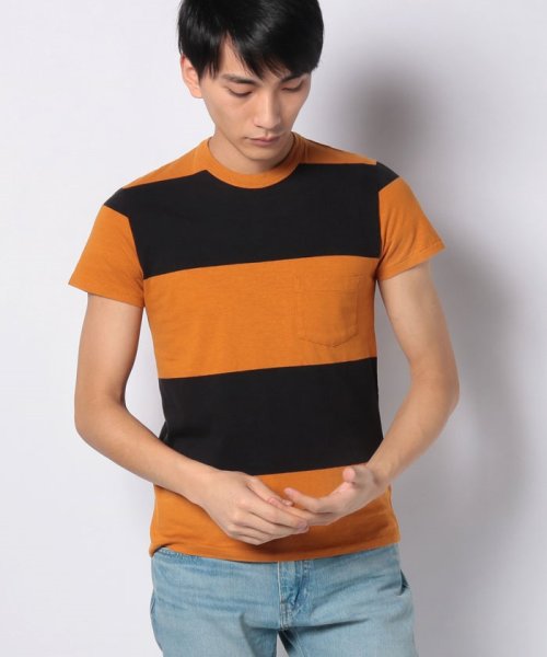 LEVI’S OUTLET(リーバイスアウトレット)/1960'S CASUALS STRIPE BLACK GOLD MULTI S/マルチ