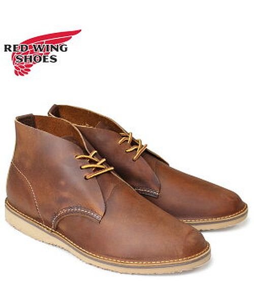 REDWINGSHOES(レッドウィング)/レッドウィング RED WING ブーツ チャッカブーツ メンズ WEEKENDER CHUKKA Dワイズ ブラウン 3322/その他